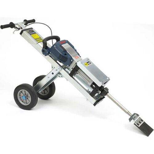 Tiling stripper machine with replacement blade attachment