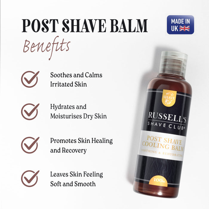 Peppermint & Lemon Post Shave Balm