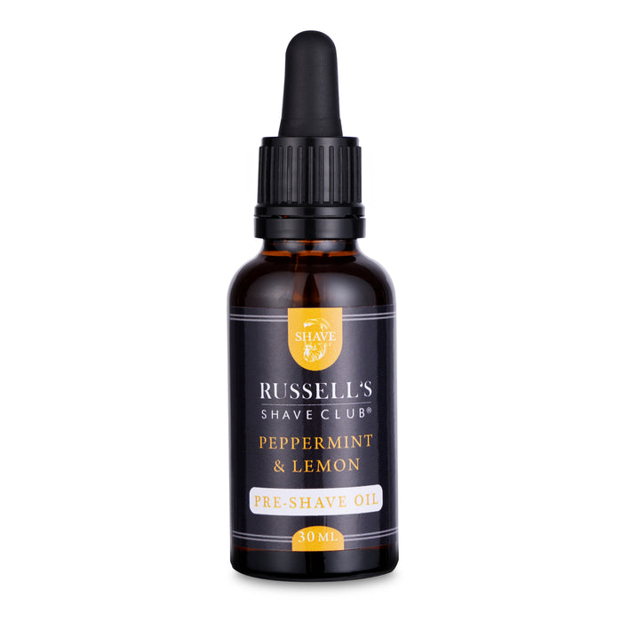 Peppermint & Lemon Pre-Shave Oil - 30ml
