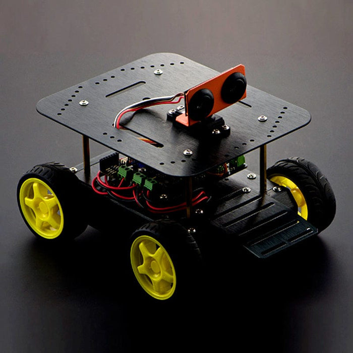 Pirate: 4WD Mobile Robot Kit for Arduino with Bluetooth 4.0 [Discontinued] by DFRobot - The Pi Hut