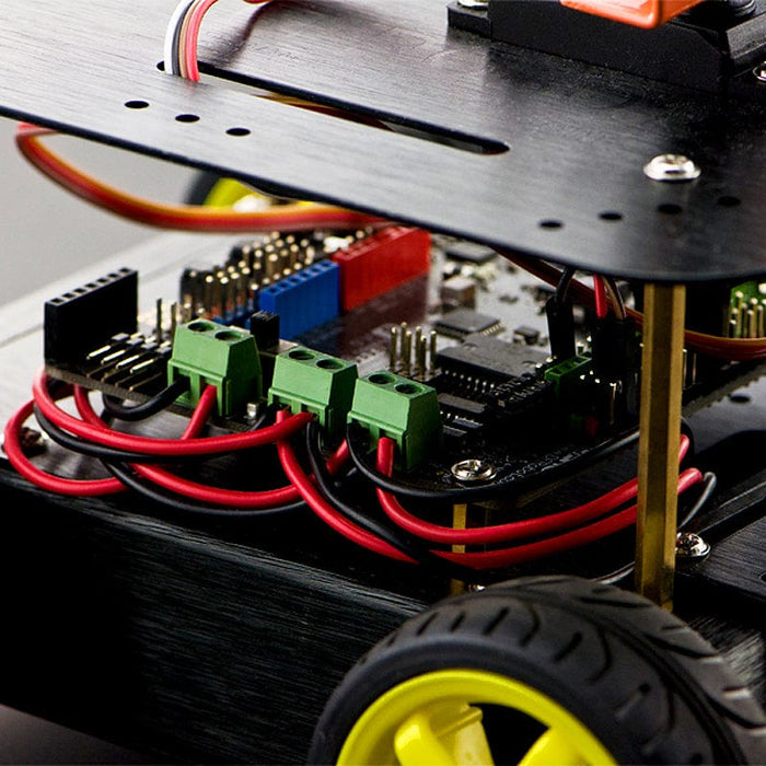 Pirate: 4WD Mobile Robot Kit for Arduino with Bluetooth 4.0 [Discontinued] by DFRobot - The Pi Hut