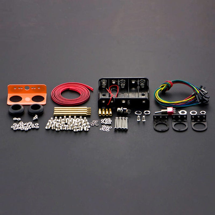 Pirate: 4WD Mobile Robot Kit for Arduino with Bluetooth 4.0 [Discontinued] by DFRobot - The Pi Hut