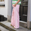 Polkadot stippen broek roze