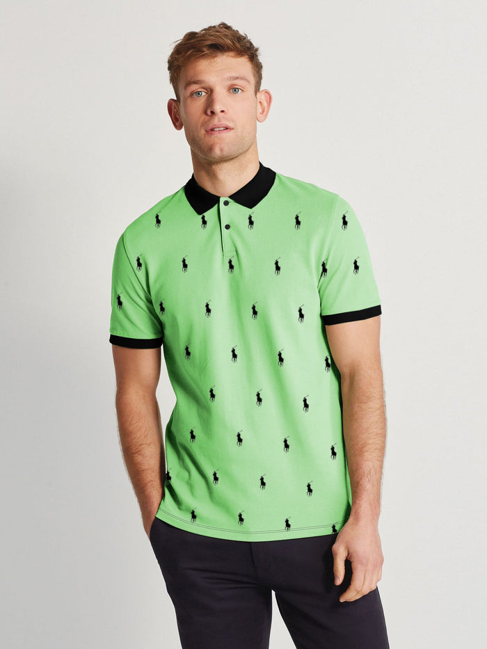 PRL Stylish Pique Summer Polo For Men-Green-RT338