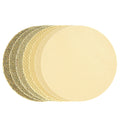 Proxxon 50mm diamond sanding disc set with 60 to 3000 grit discs and foam backing pad