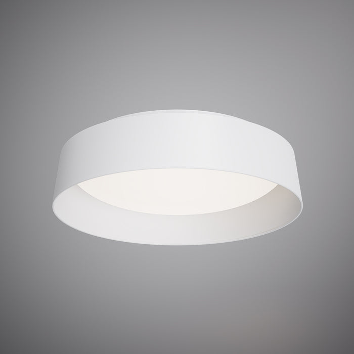 Pure 15-in  Matte White Outside/White Inside  Dimmable 26W