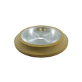 Step 3 polishing wheel, yellow outer disc with metal center hole