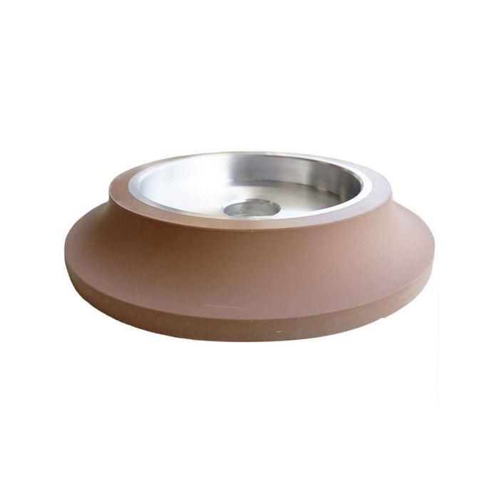 Raimondi Bulldog Polishing Wheel Step 4 with light pink buffing disc and center hole