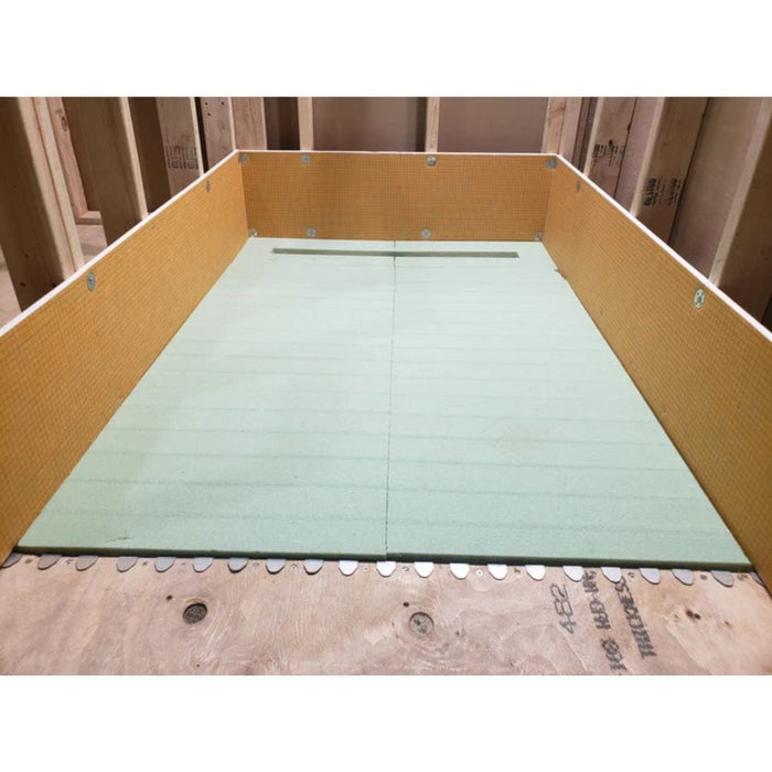 Rapid Recess small foam filler kit with light green foam liner in recessed area