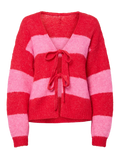 Rasmine tie cardigan savvy red orchid
