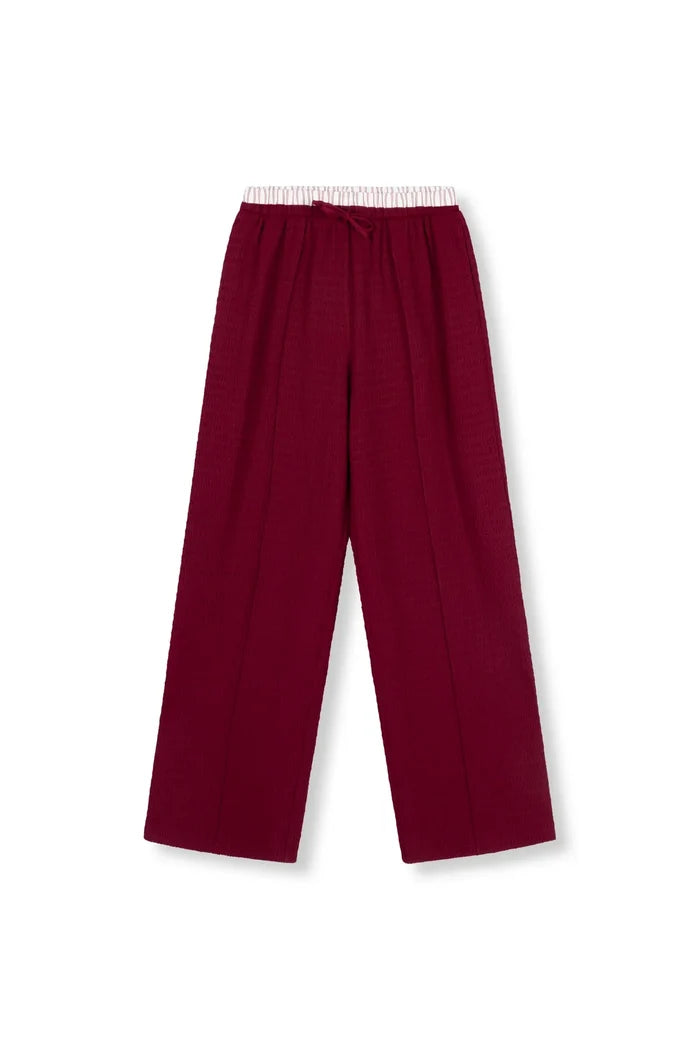 Refined Department wide pants Mara bordeaux