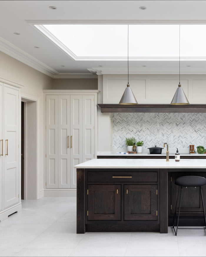 Riverside Porcelain Perla|Credit: Paul Craig Photography|long-island-marble-herringbone-mosaic