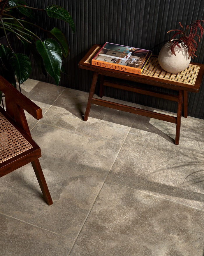 Romaine Limestone Velvet Finish