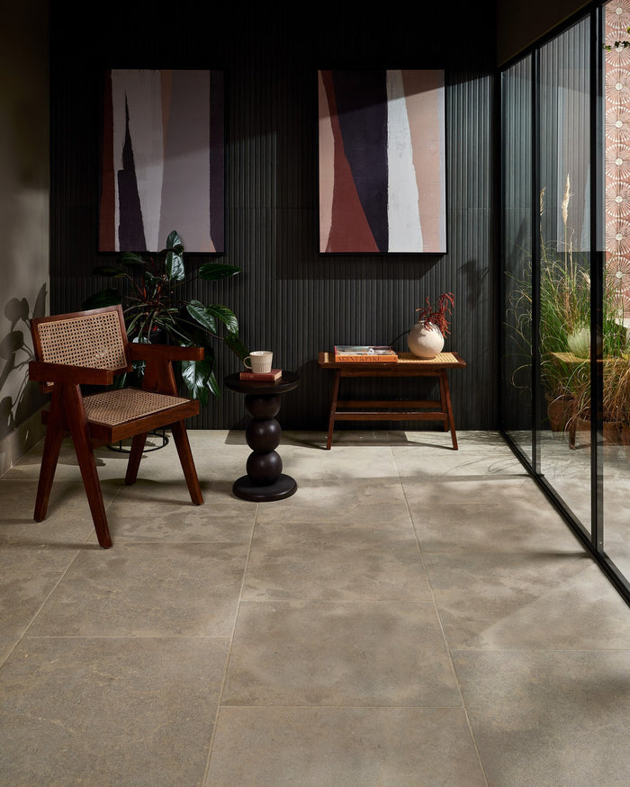 Romaine Limestone Velvet Finish