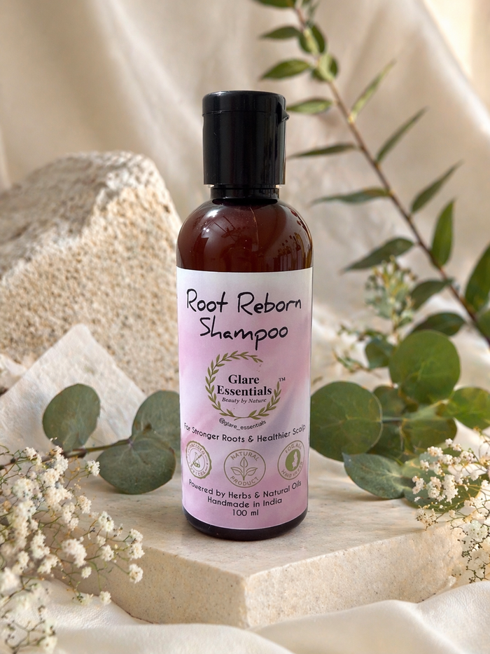 Root Reborn Shampoo + Root Revival Hair Oil (Mini Combo) | Trial & Travel Pack