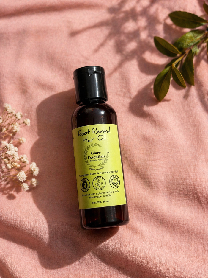 Root Reborn Shampoo + Root Revival Hair Oil (Mini Combo) | Trial & Travel Pack