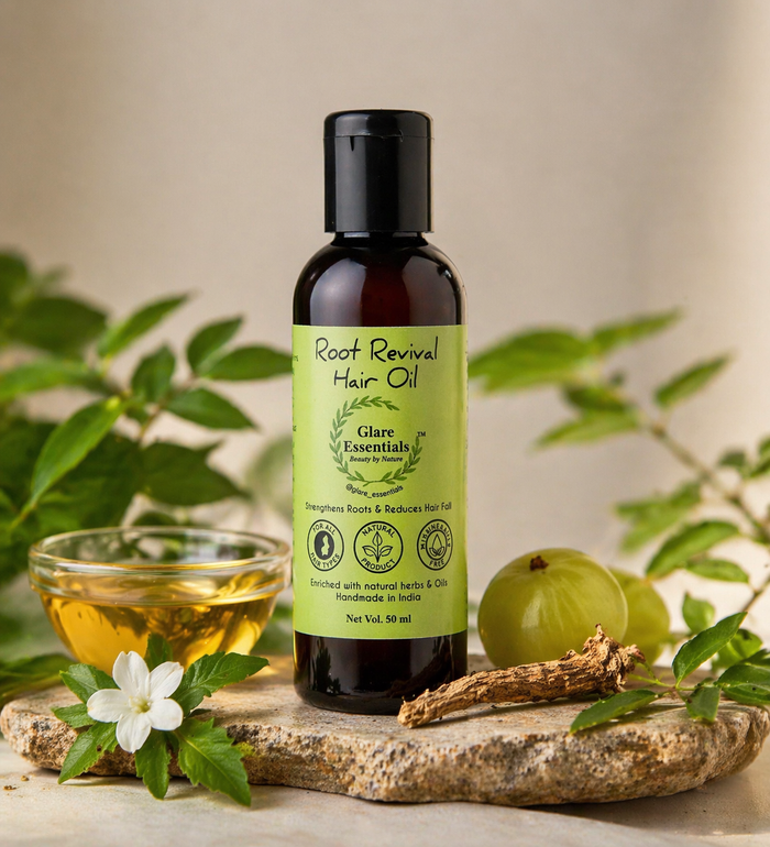 Root Revival Hair Oil | Strengthens Roots & Reduces Hair Fall Naturally