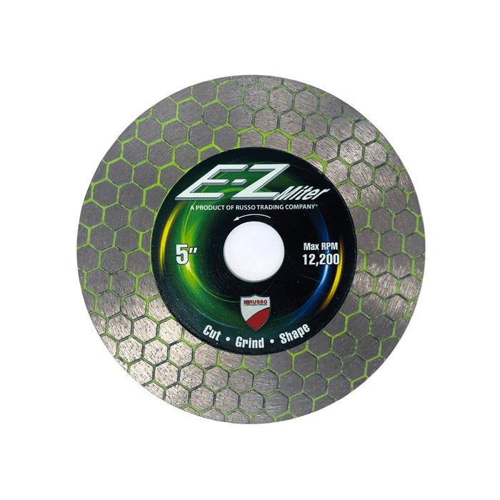 E-Z Miter cutting/grinding disc, 5 in, honeycomb pattern with center hole
