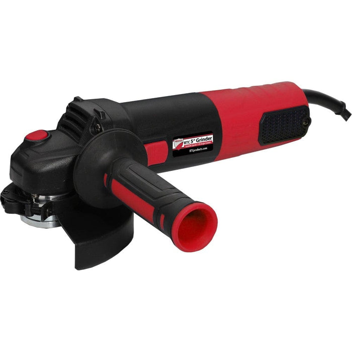 Red and black angle grinder for dry polishing in the Hat Trick Dry Polishing Bundle