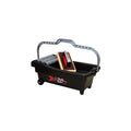 Rockin Roller wash bucket with handle, rolling scrub base, and detergent bottle