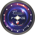 T3 Mesh diamond disc, 7 inch, Max RPM 8,730, cooling holes