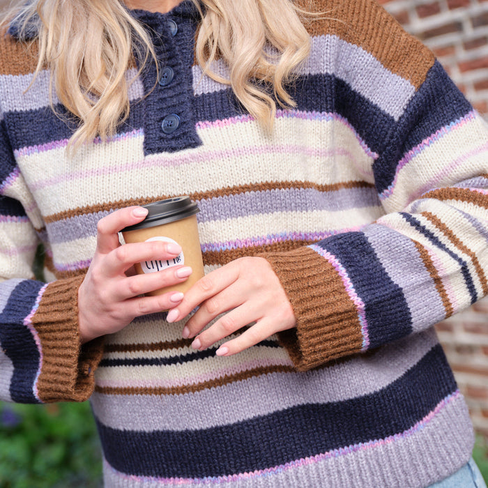 Rye knit downtown brown
