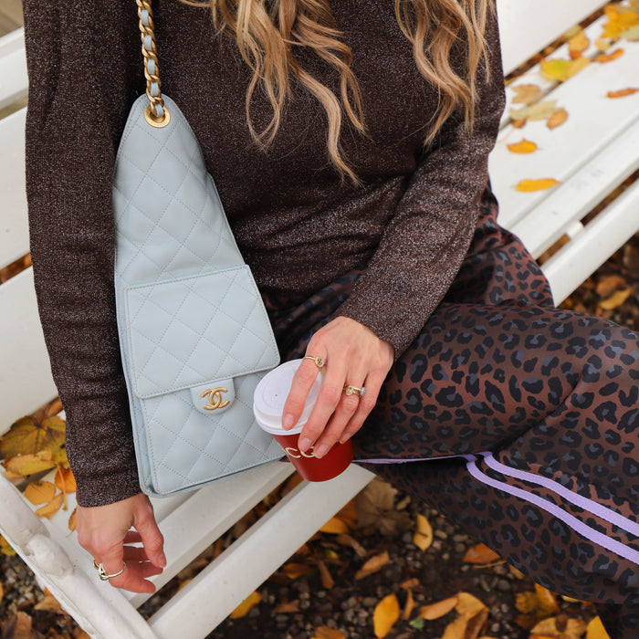 Salima knit hot fudge