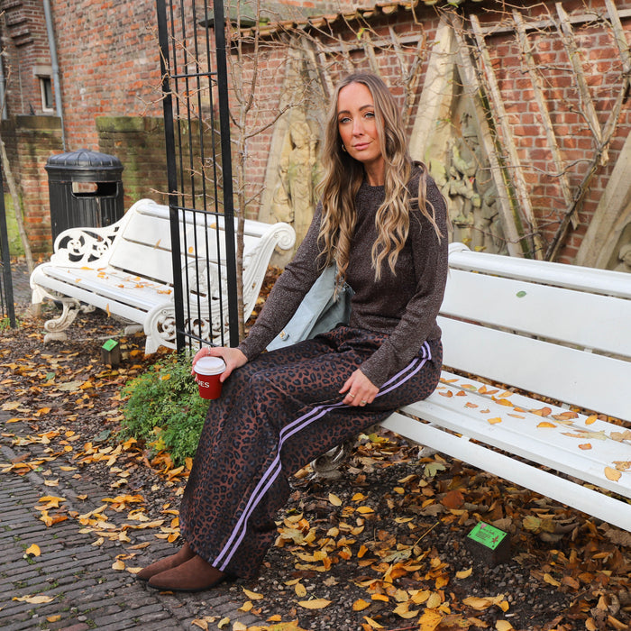 Salima knit hot fudge