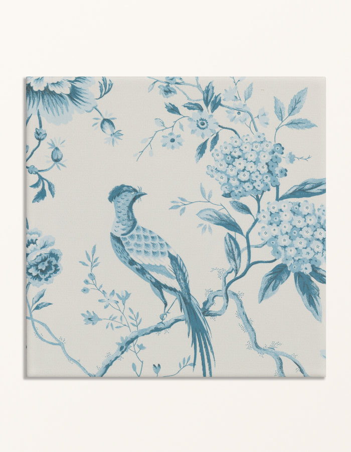 Sanderson - Pillemont Toile China Blue Mural Porcelain