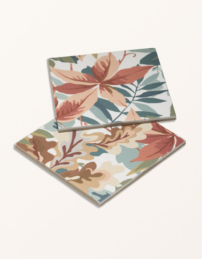 Sanderson - Robin's Wood Madder Mural Porcelain