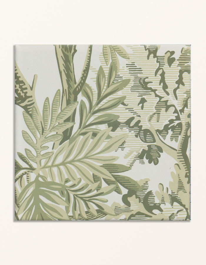 Sanderson - Tapestry Trees Forest Mural Porcelain