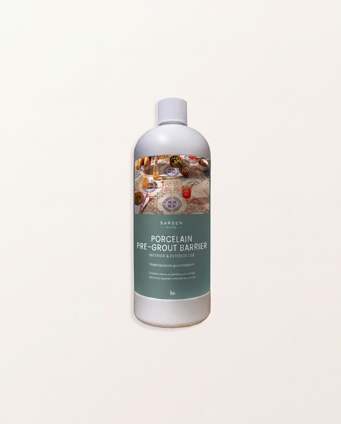 Sarsen Home Porcelain Pre-Grout Barrier