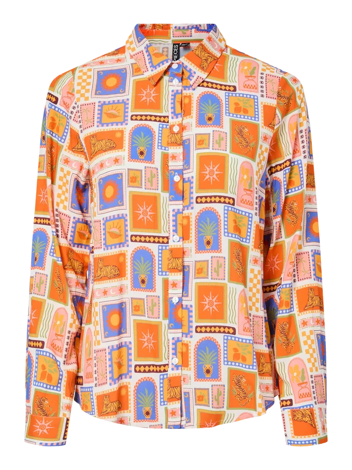 Saylor blouse cloud print