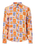 Saylor blouse cloud print