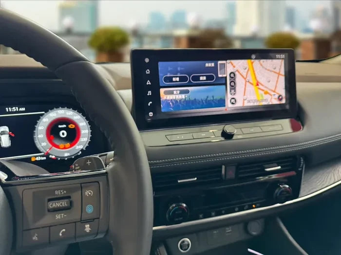 Infotainment screen protector for Nissan X-Trail / Rogue — DEFF