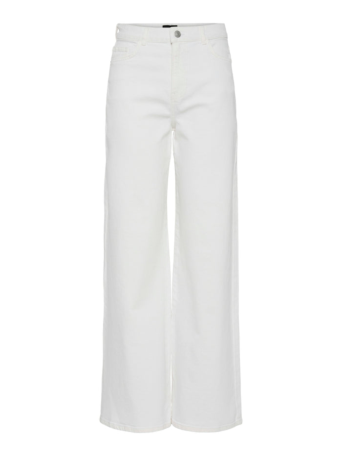 Selma wide jeans bright white