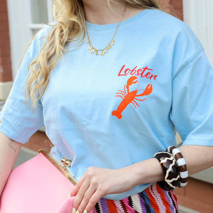 Shirt blauw Lobster