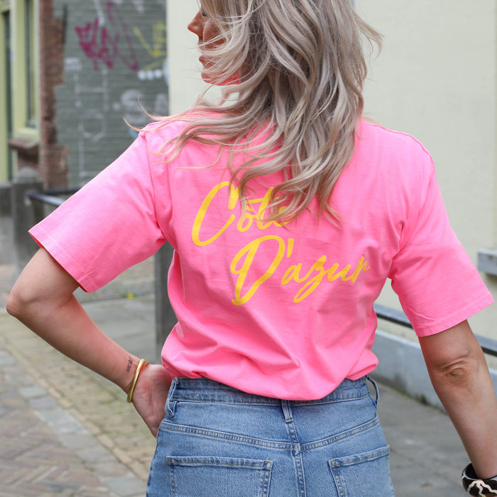 Shirt Cote d'Azur felroze