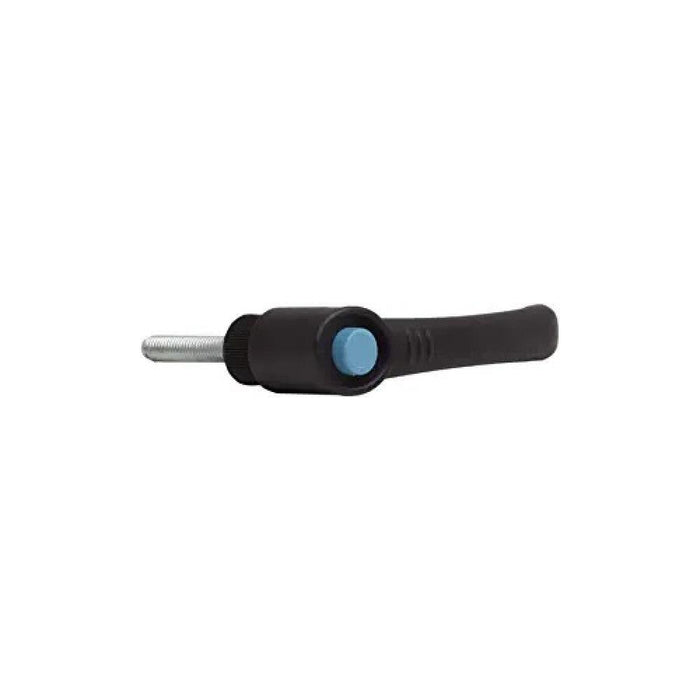 Sigma tile cutter clamping lever knob with blue button and threaded metal pin