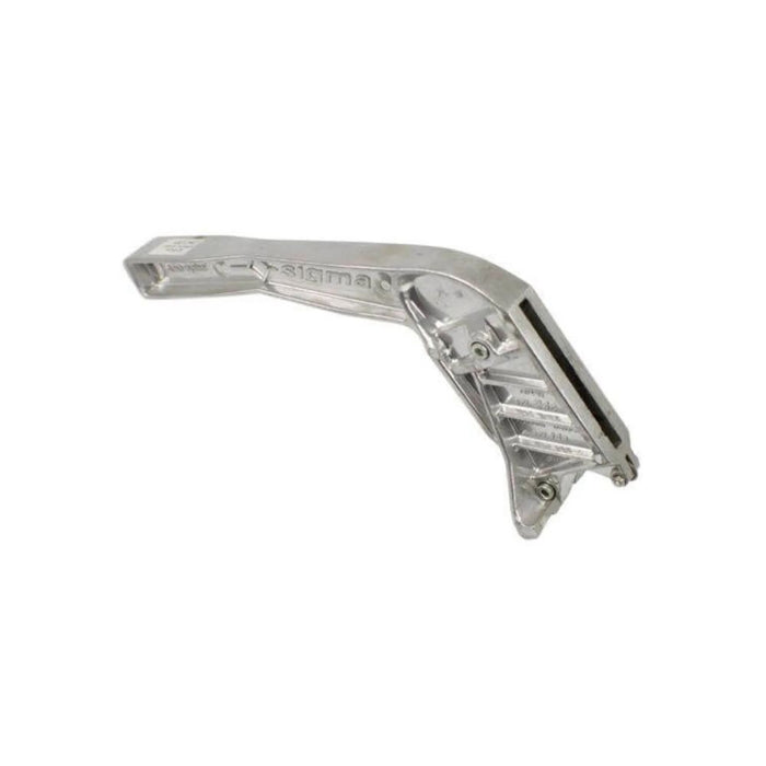 Sigma 24C replacement pull handle in silver metal with latch plate