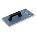 Tile beating block with black handle and blue base plate, Sigma 42E