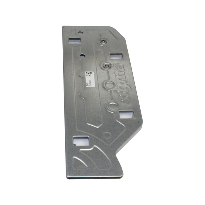 Replacement table 108818 (right side) for Series 3 tile cutter, dark grey with holes
