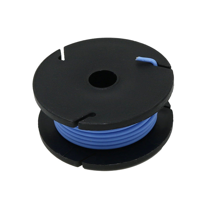 Silicone Cover Stranded-Core Wire - 25ft 26AWG - Blue by The Pi Hut - The Pi Hut
