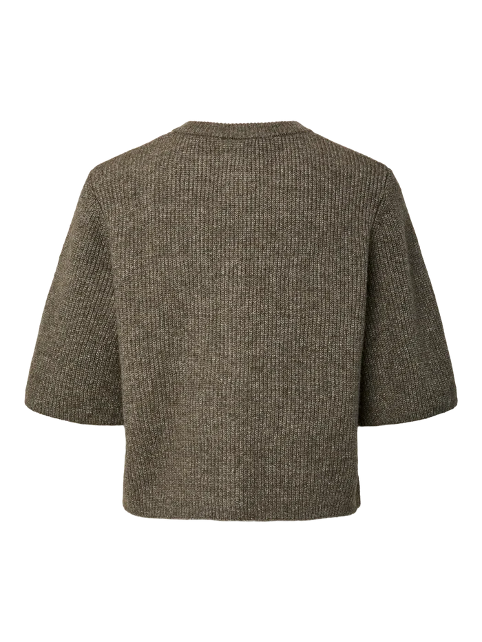 Silly cardigan morel