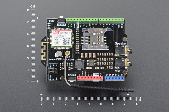 SIM800C GSM/GPRS Shield V2.0 [Discontinued] by DFRobot - The Pi Hut