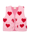 Sissel Edelbo Honey vest gilet suzani red heart