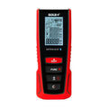 SOLA laser distance measurer in red/black with screen and DIST button