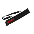 Sola Level nylon case, black with red logo and adjustable shoulder strap