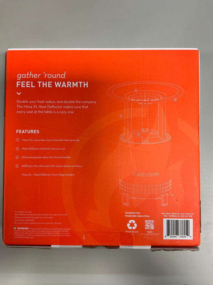 Solo Stove Mesa XL Heat Deflector (Fire Pit Sold Separately)