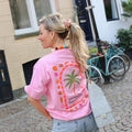 Somewhere tee roze
